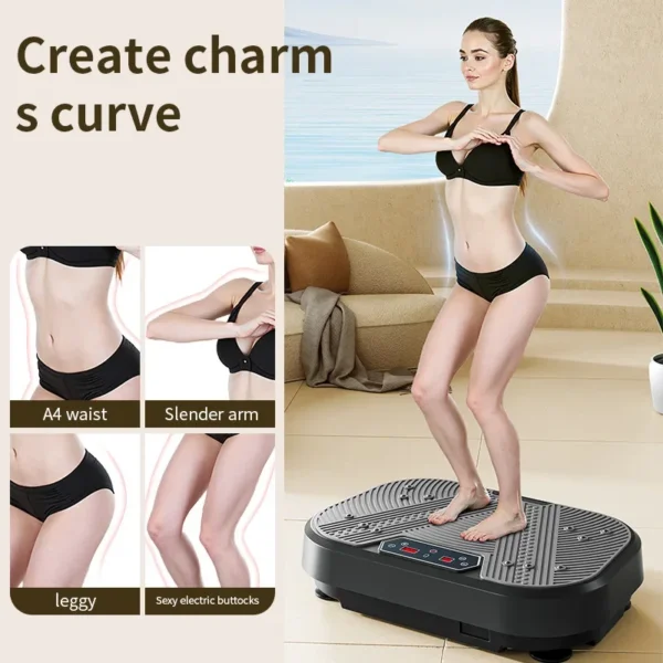 Load capacity 250KG Plate Machine Massage Vibration Platform Plate Exercises Equipment Vibration Plate - Image 2