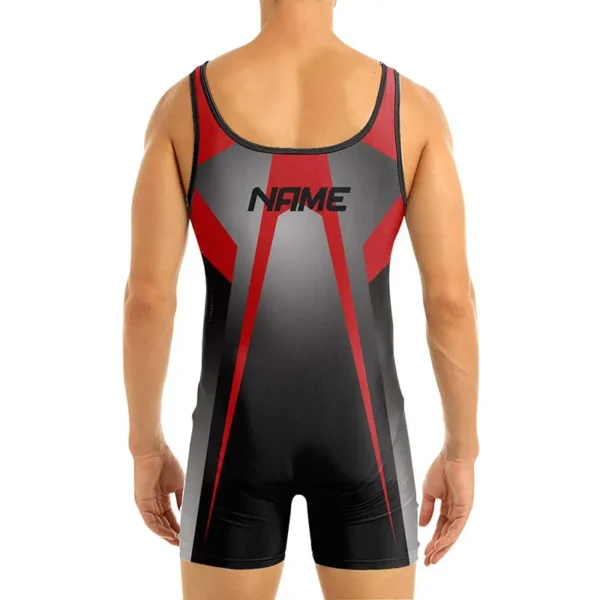 Custom Unisex Weighted Vest Sublimated Stretchy Powerlifting Singlet for Sports Add Your Logo Name - Image 4